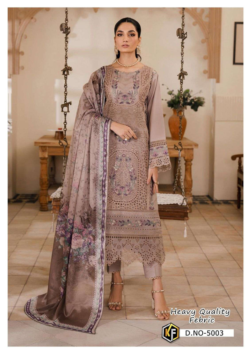 Keval Fab Soha Nazir Vol 5 Cotton Print Fancy Salwar Suit