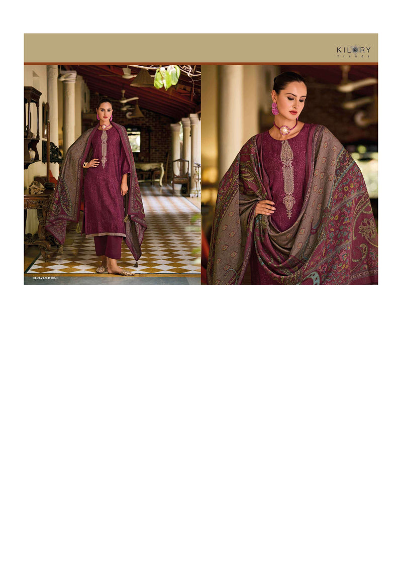 Kilory Trends Caravan Musline Digital Print Fancy Salwar Suit