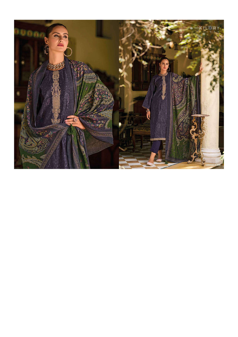 Kilory Trends Caravan Musline Digital Print Fancy Salwar Suit