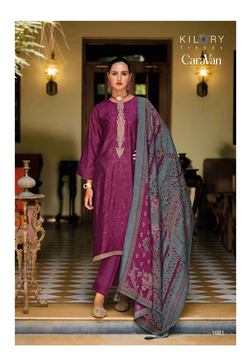 Kilory Trends Caravan Musline Digital Print Fancy Salwar Suit