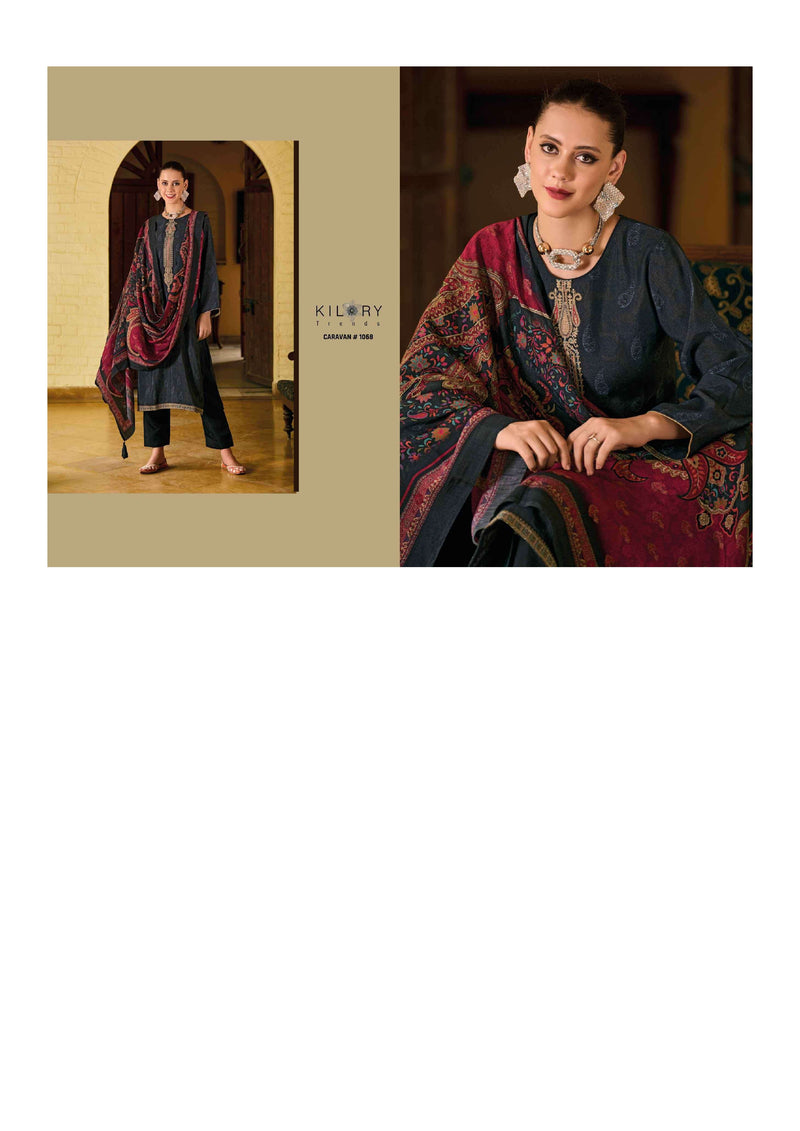 Kilory Trends Caravan Musline Digital Print Fancy Salwar Suit