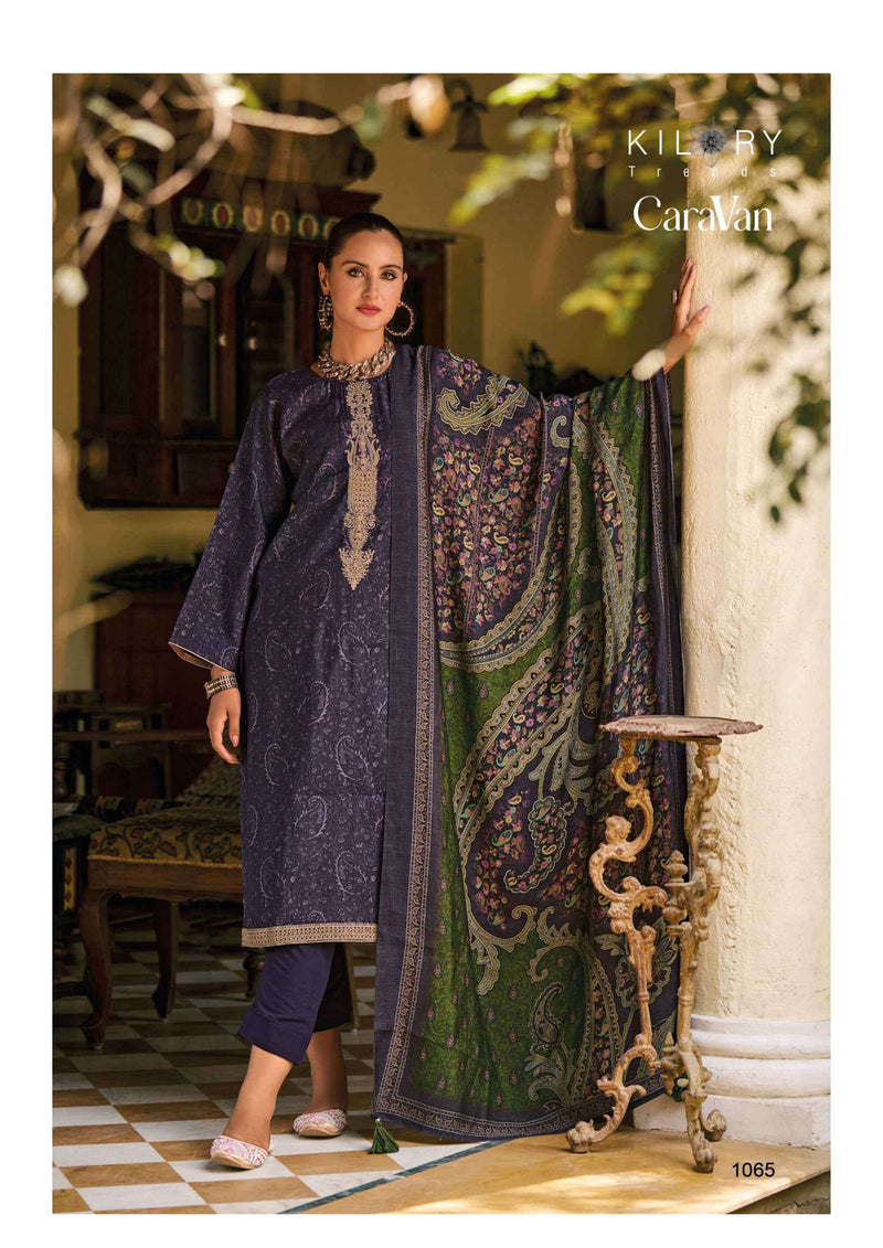 Kilory Trends Caravan Musline Digital Print Fancy Salwar Suit