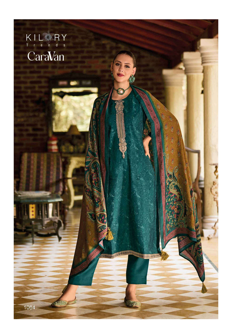 Kilory Trends Caravan Musline Digital Print Fancy Salwar Suit