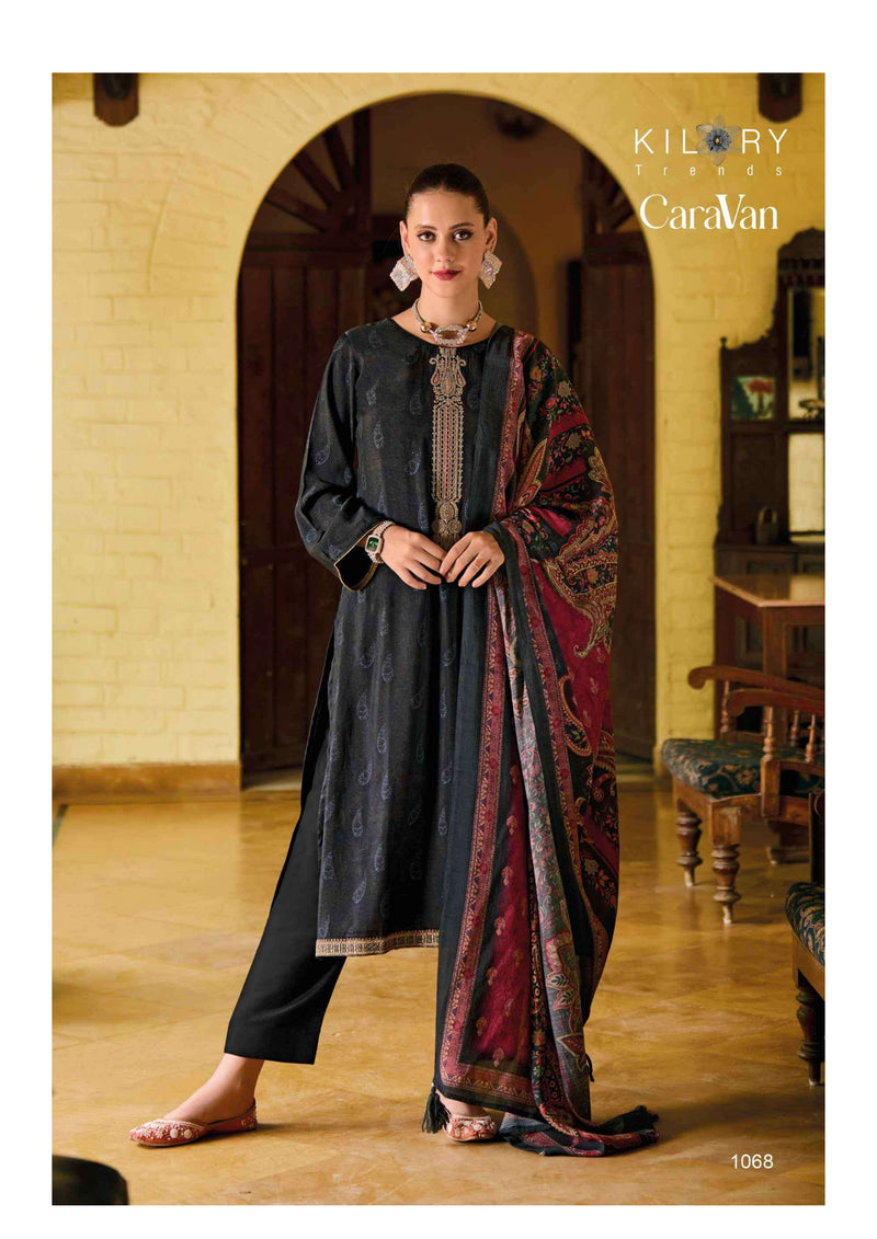 Kilory Trends Caravan Musline Digital Print Fancy Salwar Suit