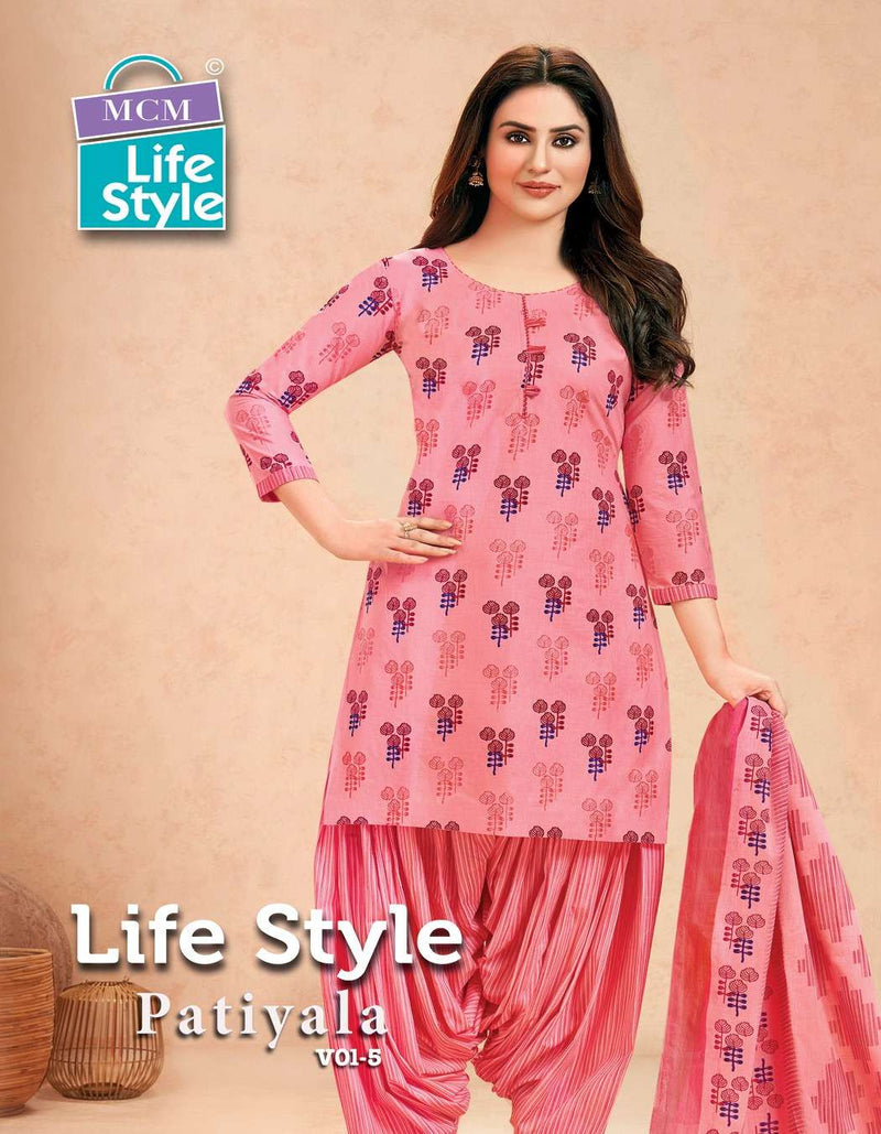 Life Style Patiyala Vol 5 By Mcm Lifestyle Fancy Readymade Patiala Style Salwar Kameez