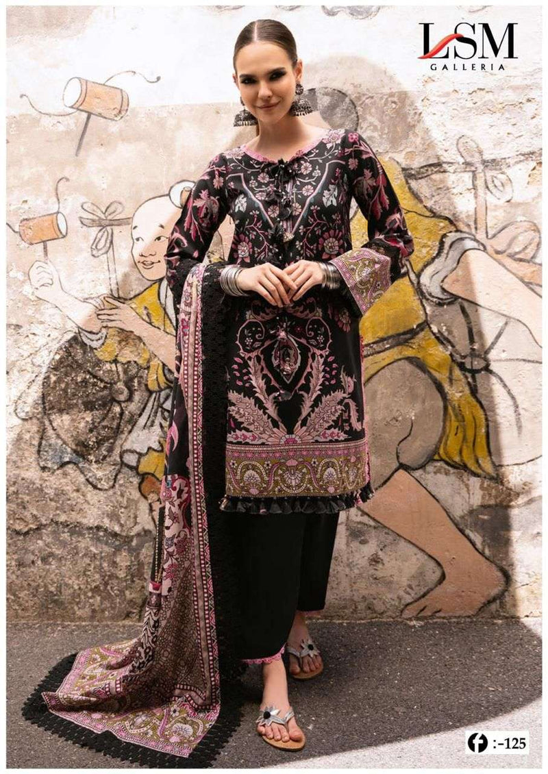 Lsm Galleria Firdous Queen Lawn Vol 12 Cotton Fancy Party Wear Suit