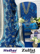 Zulfat Vol 01 Pure Cotton Dress Material | Madhav Fashion New Launch