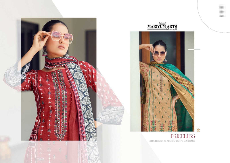 Mariyum Arts Habiba Cotton Fancy Salwar Suit