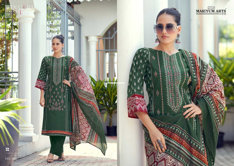 Mariyum Arts Habiba Cotton Fancy Salwar Suit