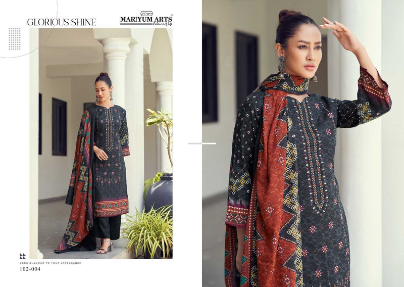 Mariyum Arts Habiba Cotton Fancy Salwar Suit