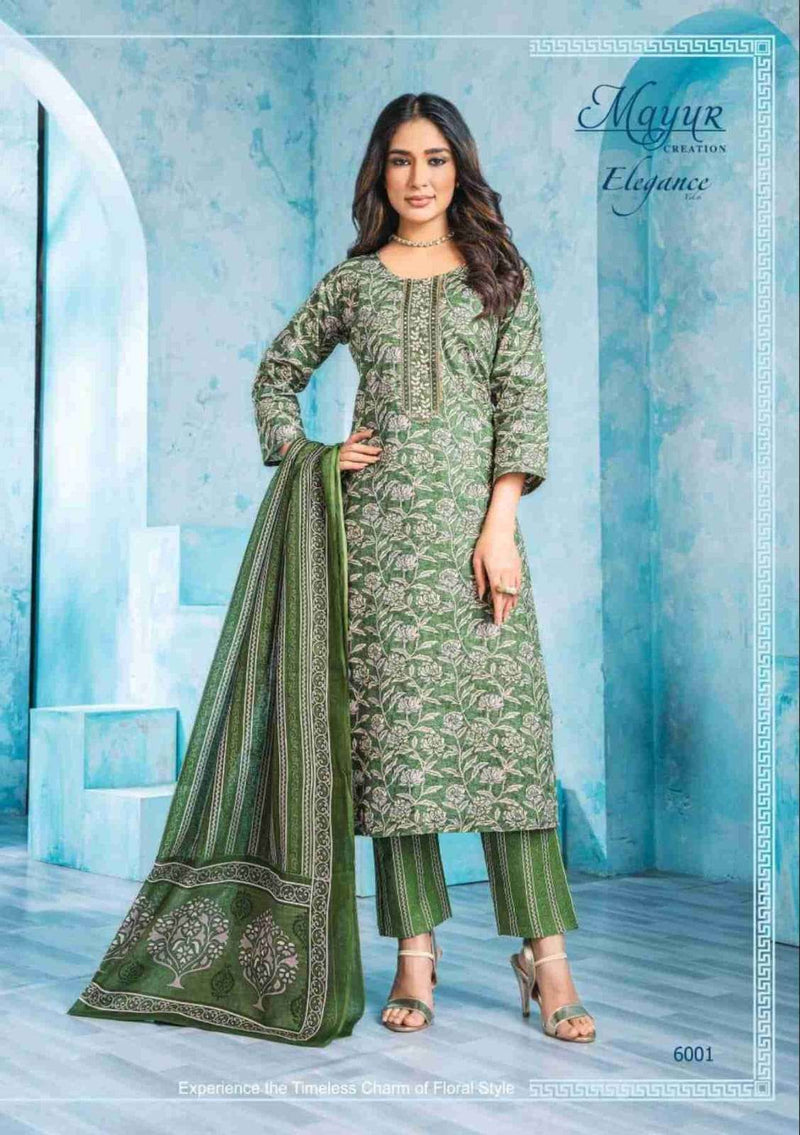 Mayur Creation Elegance Vol 6 Stitched Collection Cotton Print Daily Wear Suit