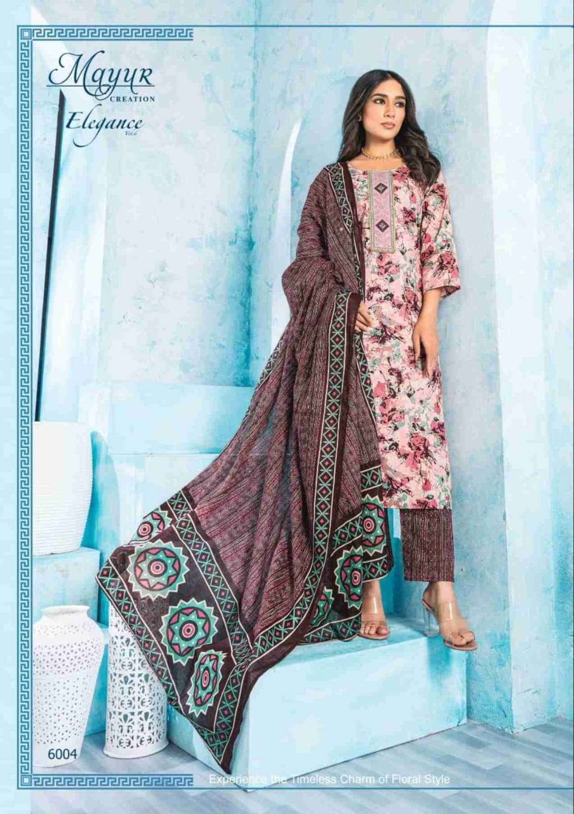 Mayur Creation Elegance Vol 6 Stitched Collection Cotton Print Daily Wear Suit