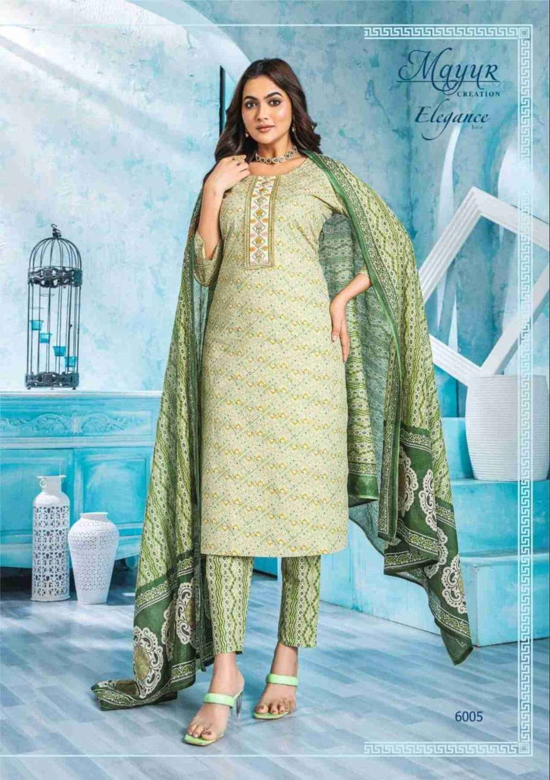 Mayur Creation Elegance Vol 6 Stitched Collection Cotton Print Daily Wear Suit