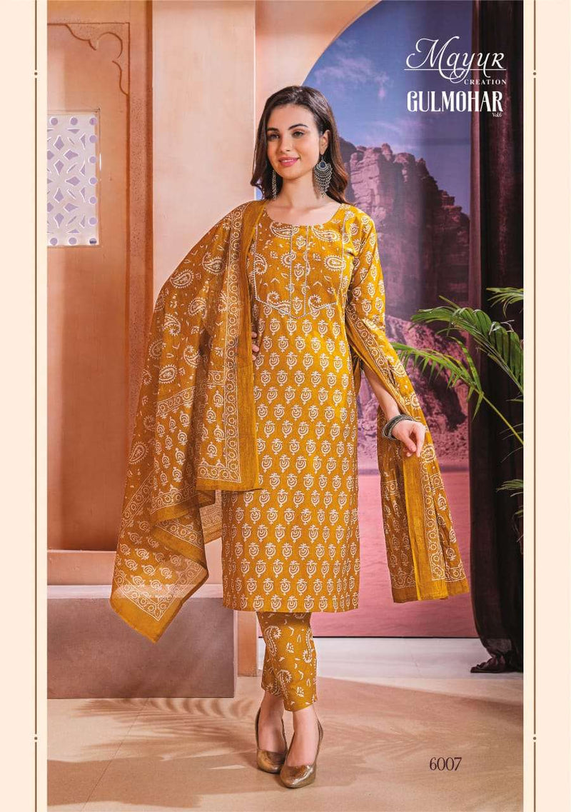 Mayur Creation Gulmohar Vol 6 Cotton Print Unstitched Salwar Suit