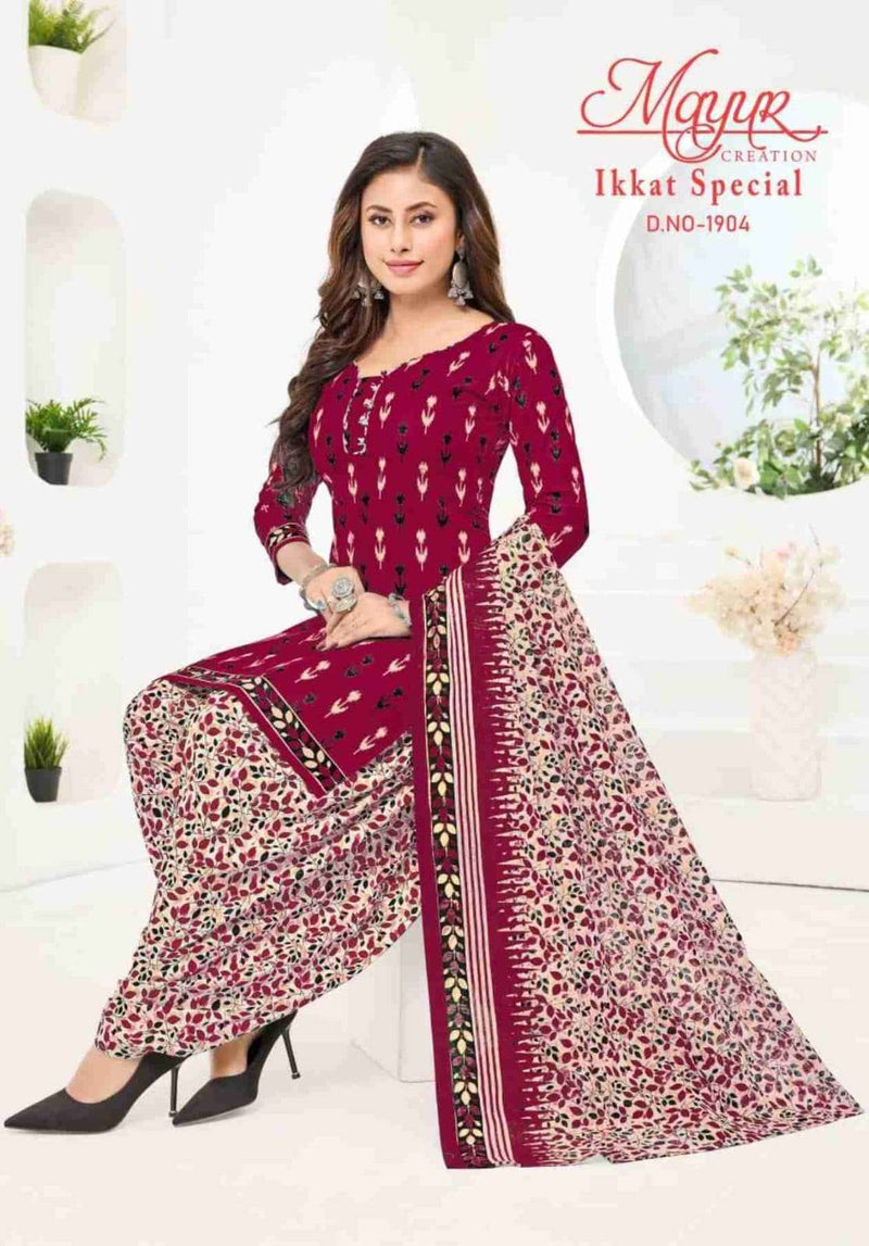 Mayur Creation Ikkat Vol 19 Cotton Daily Wear Salwar Suit