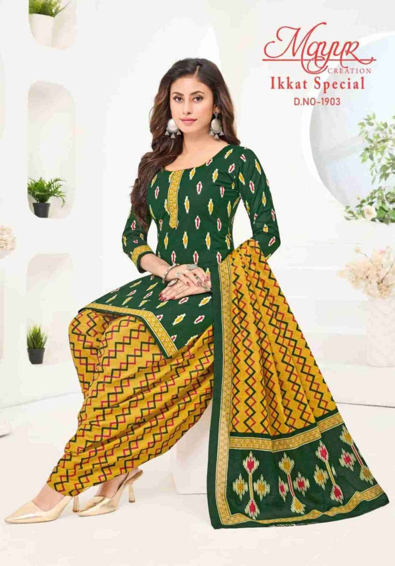 Mayur Creation Ikkat Vol 19 Cotton Daily Wear Salwar Suit