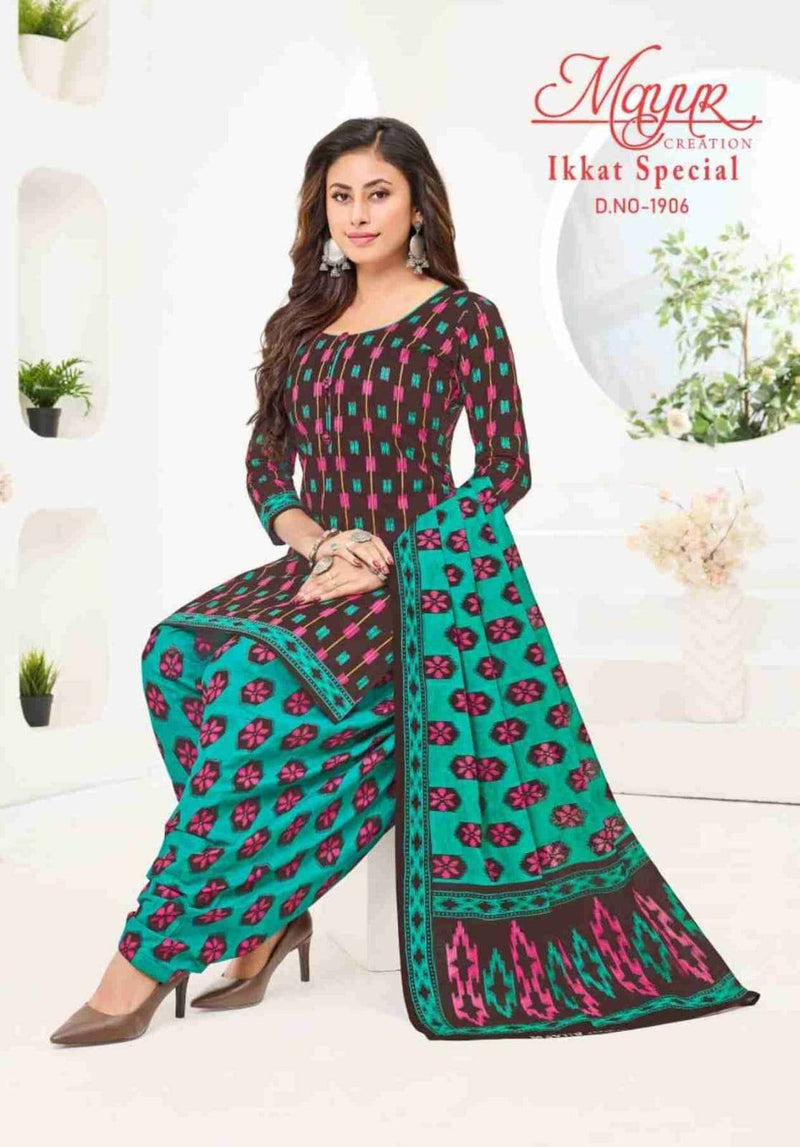 Mayur Creation Ikkat Vol 19 Cotton Daily Wear Salwar Suit