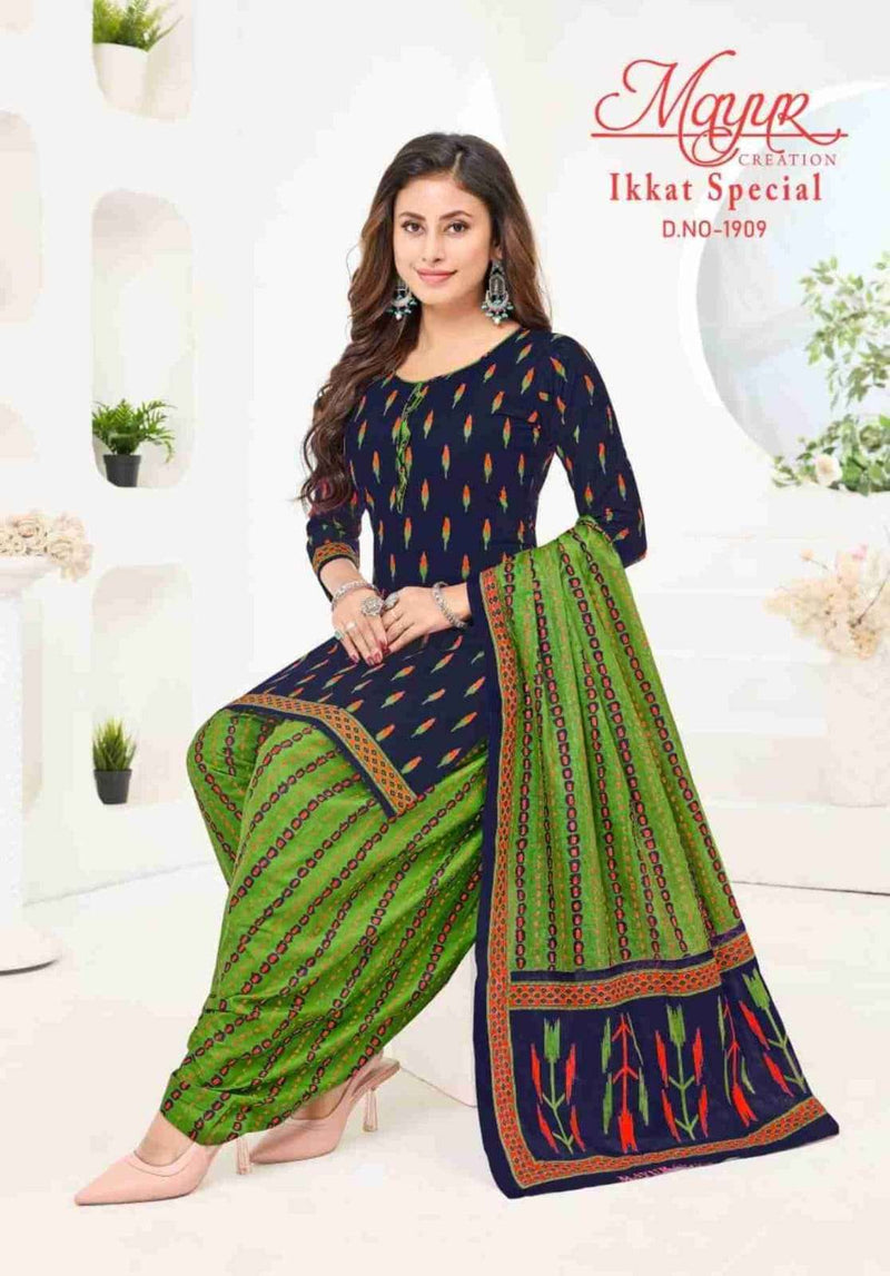 Mayur Creation Ikkat Vol 19 Cotton Daily Wear Salwar Suit