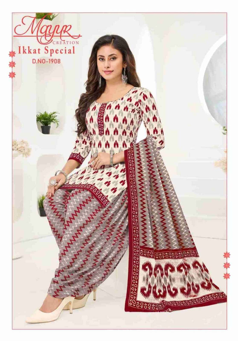 Mayur Creation Ikkat Vol 19 Cotton Daily Wear Salwar Suit