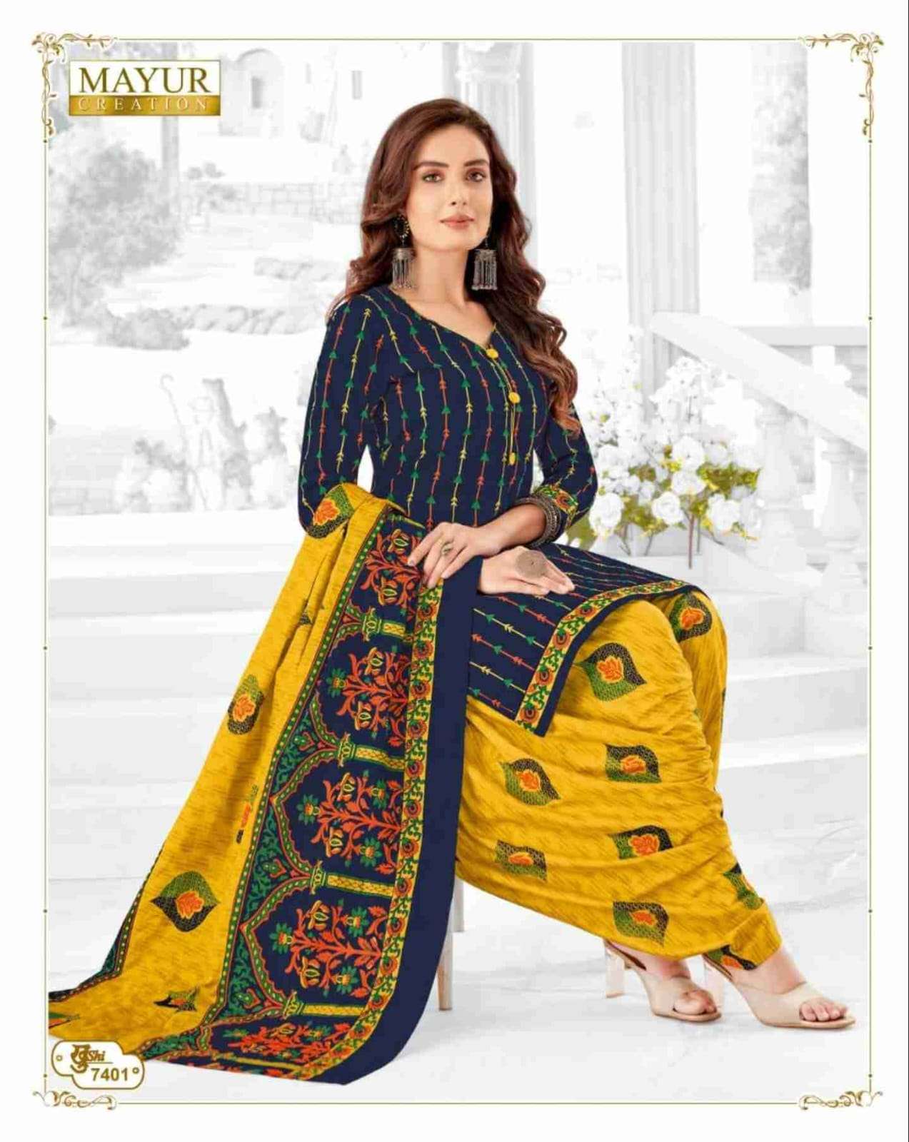 Mayur Creation Khushi Vol 74 Cotton Daily Wear Salwar Suit