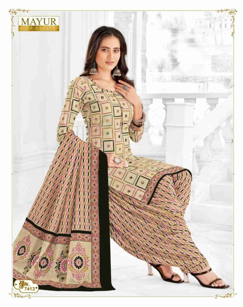 Mayur Creation Khushi Vol 74 Cotton Daily Wear Salwar Suit