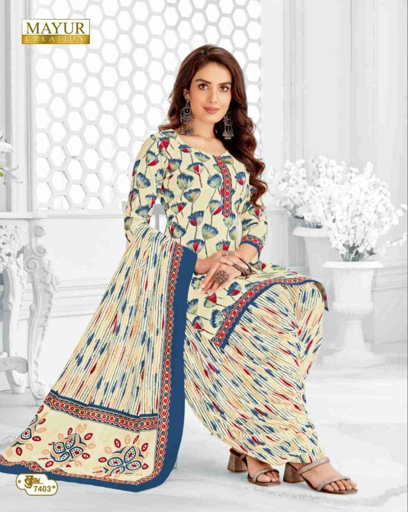 Mayur Creation Khushi Vol 74 Cotton Daily Wear Salwar Suit