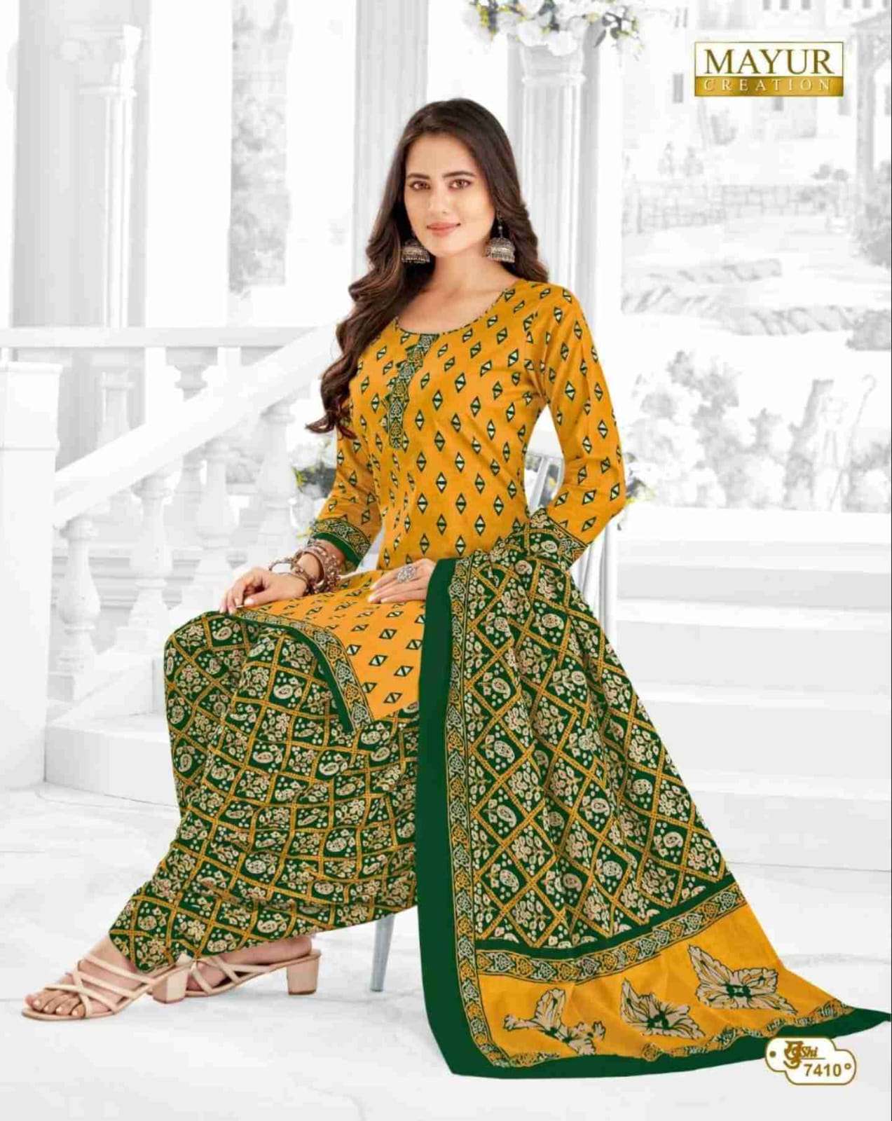 Mayur Creation Khushi Vol 74 Cotton Daily Wear Salwar Suit