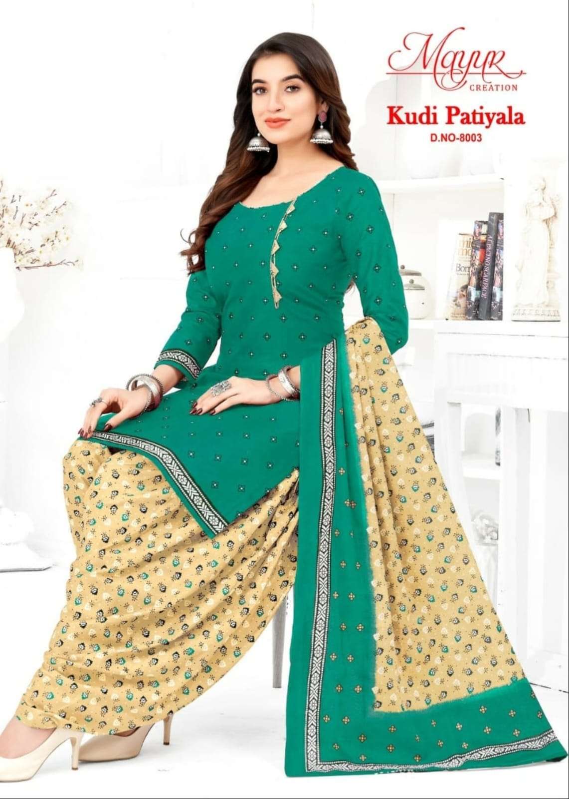 Mayur Creation Kudi Patiyala Vol 8 Cotton Daily Wear Salwar Suit