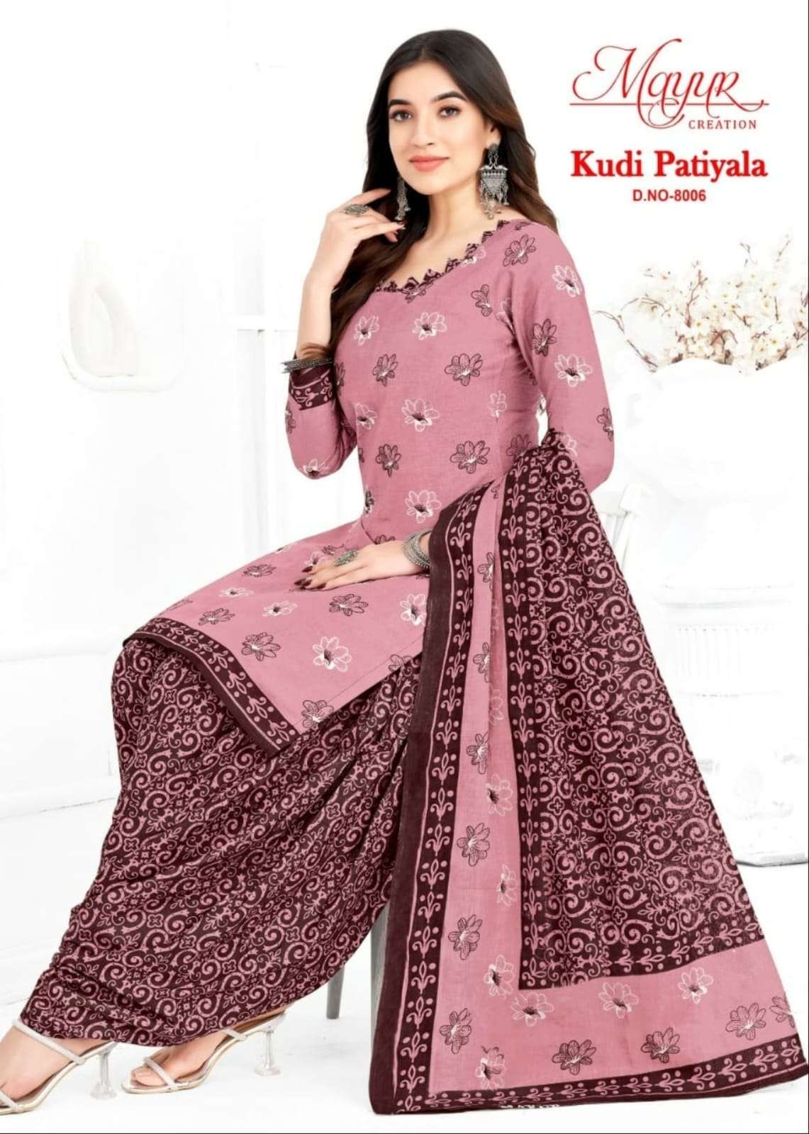 Mayur Creation Kudi Patiyala Vol 8 Cotton Daily Wear Salwar Suit