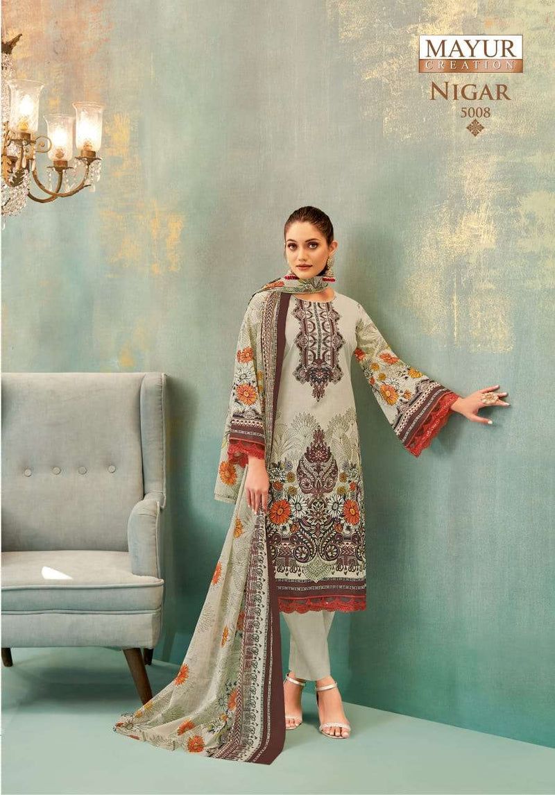 Mayur Creation Nigar Vol 5 Cotton Fancy Salwar Kameez