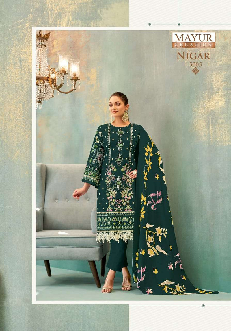 Mayur Creation Nigar Vol 5 Cotton Fancy Salwar Kameez