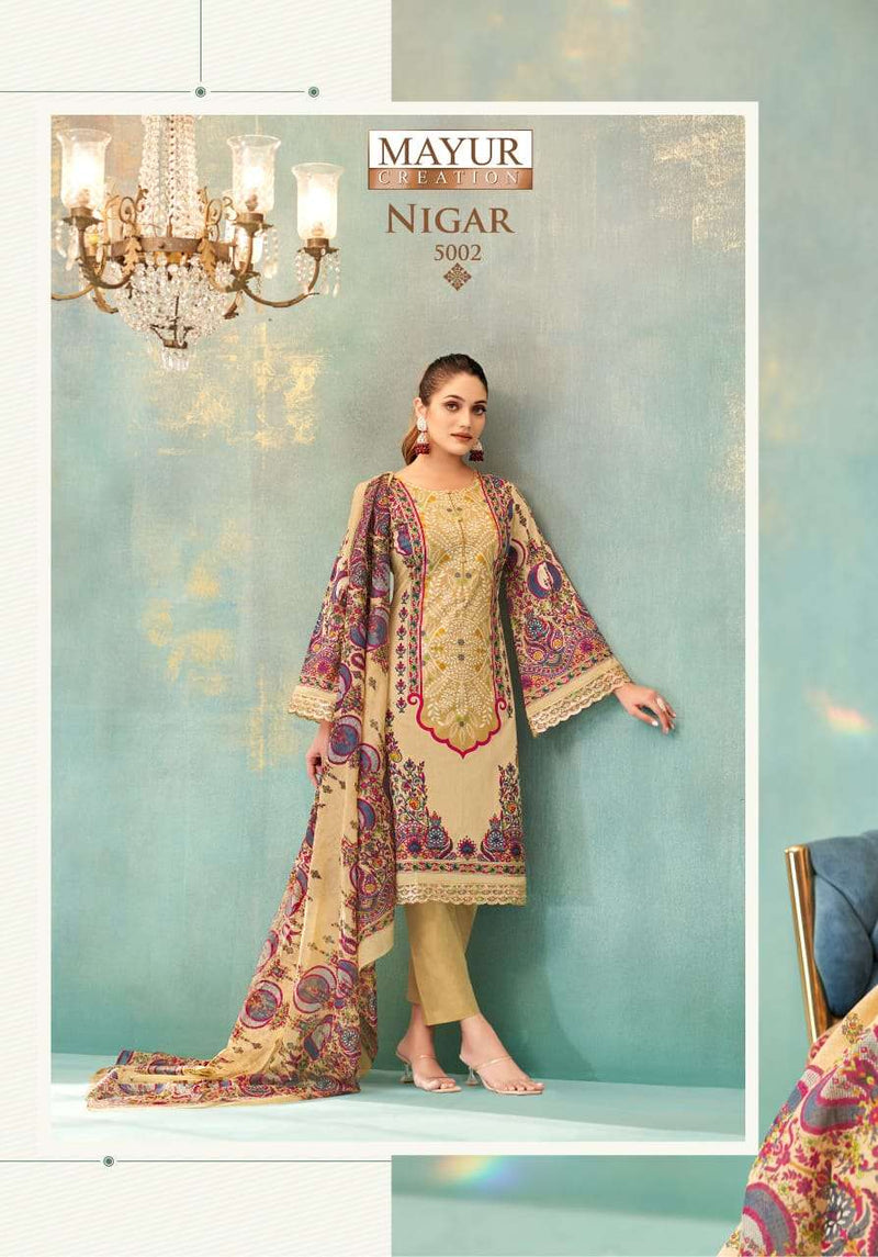 Mayur Creation Nigar Vol 5 Cotton Fancy Salwar Kameez