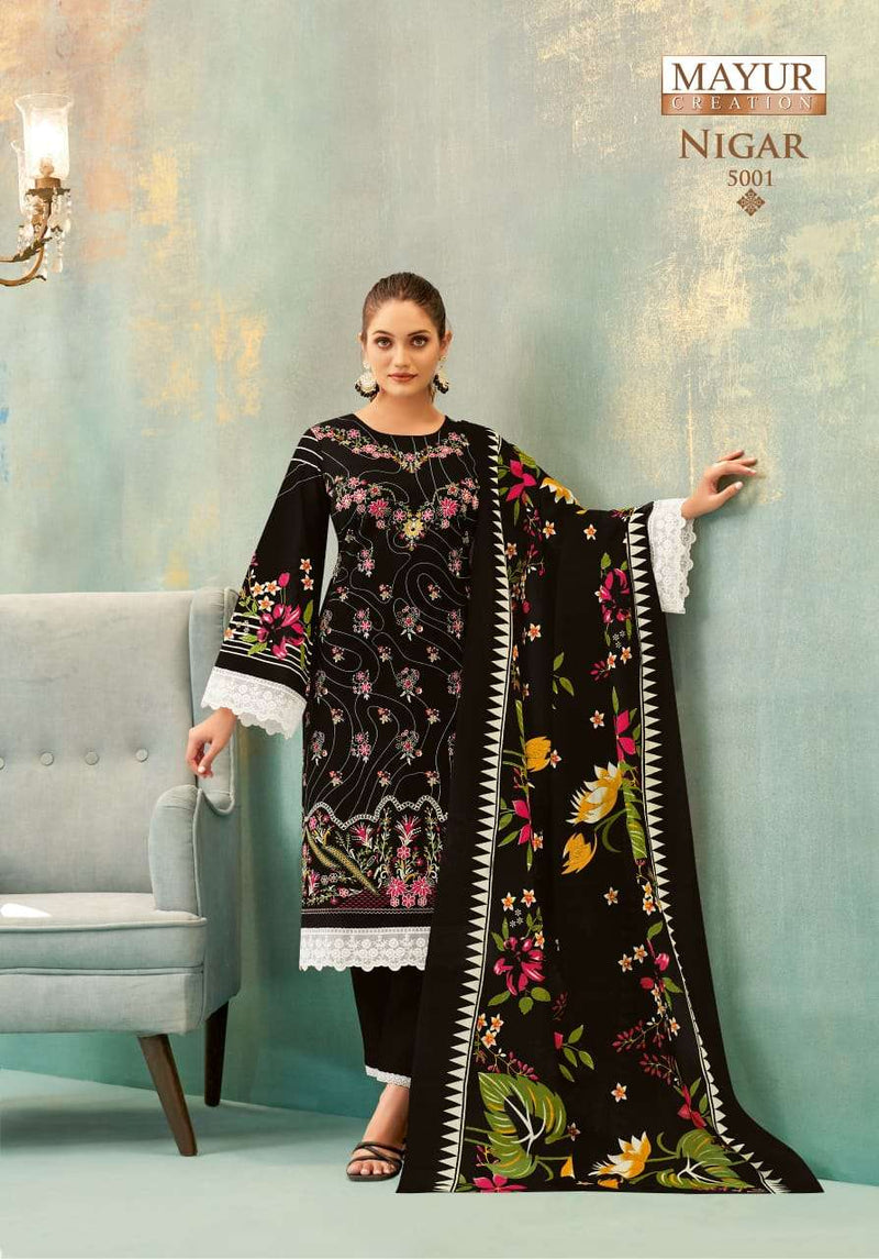 Mayur Creation Nigar Vol 5 Cotton Fancy Salwar Kameez