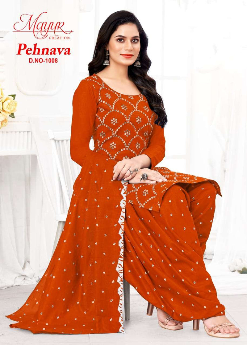 Mayur Creation Pehnava Vol 1 Cotton Daily Wear Salwar Suit