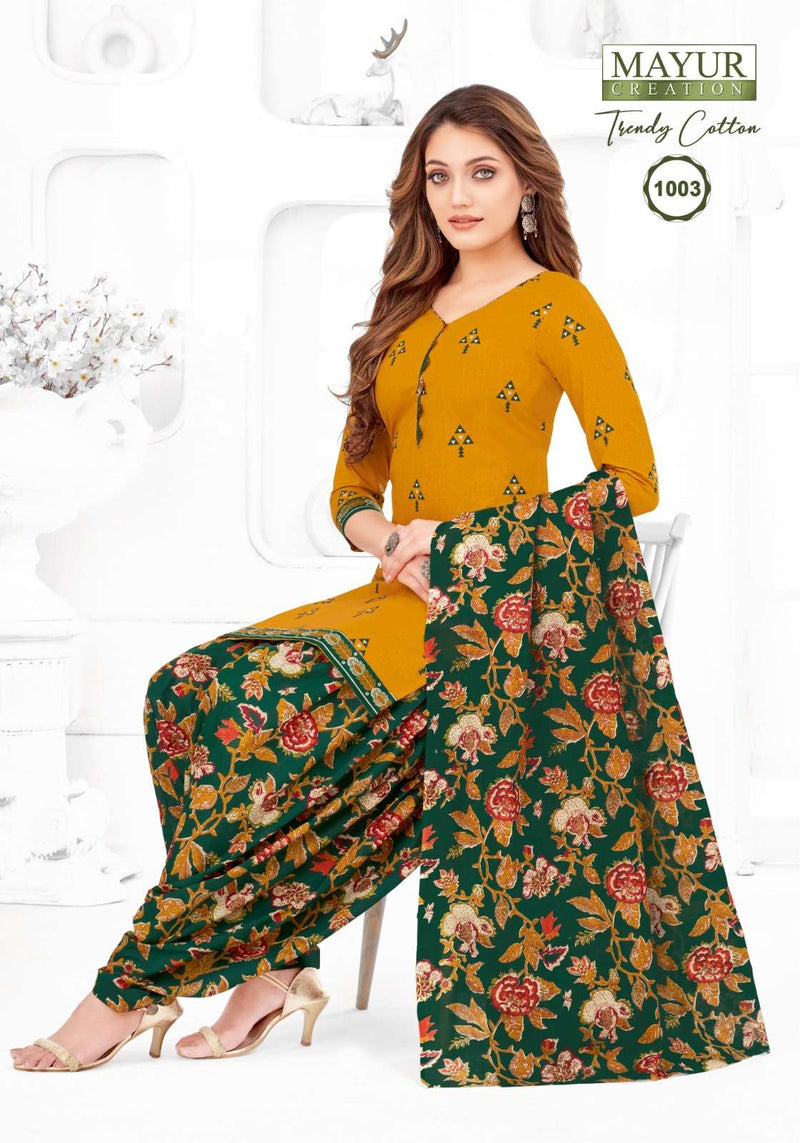 Mayur Creation Trendy Cotton Vol 1 Cotton Daily Wear Salwar Suit