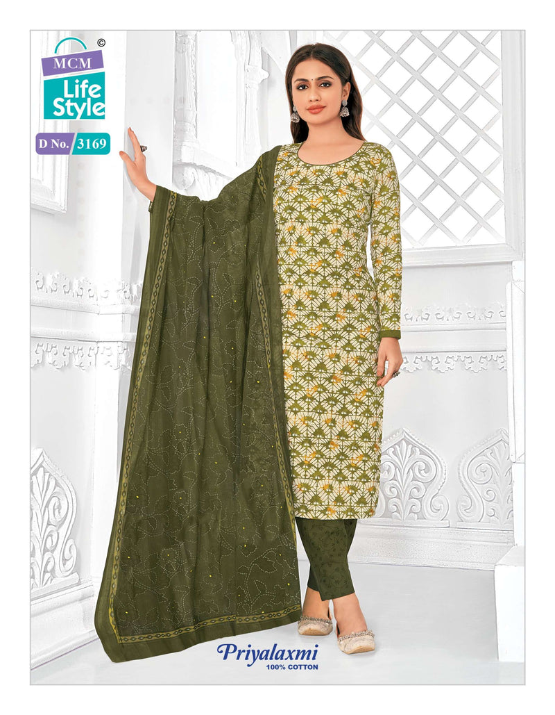 Mcm Lifestyle Priyalaxmi Vol 31 Stitch Collection Cotton Dailywear Stiched Salwar Suit