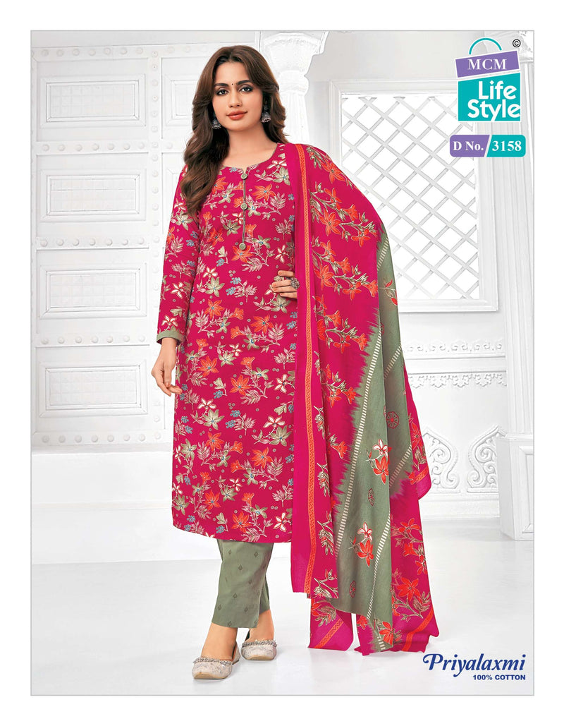 Mcm Lifestyle Priyalaxmi Vol 31 Stitch Collection Cotton Dailywear Stiched Salwar Suit