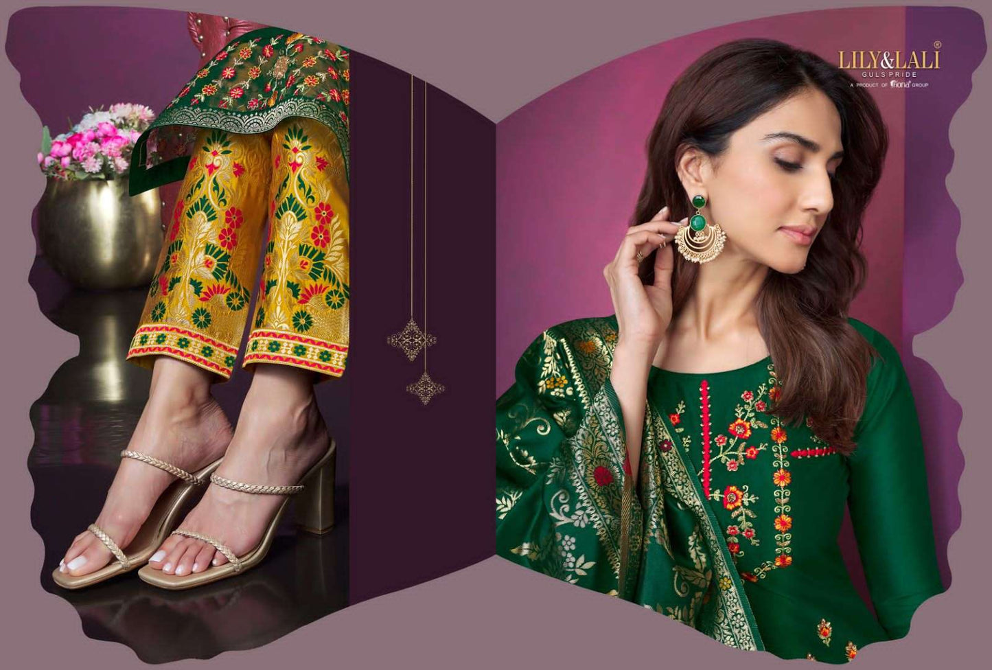 Meenakari Vol 3 By Lily & Lali Designer Party Wear Readymade Salwar Kameez