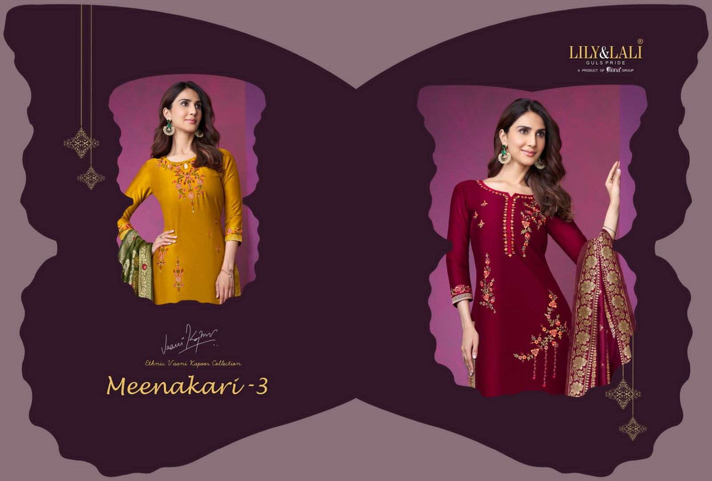 Meenakari Vol 3 By Lily & Lali Designer Party Wear Readymade Salwar Kameez