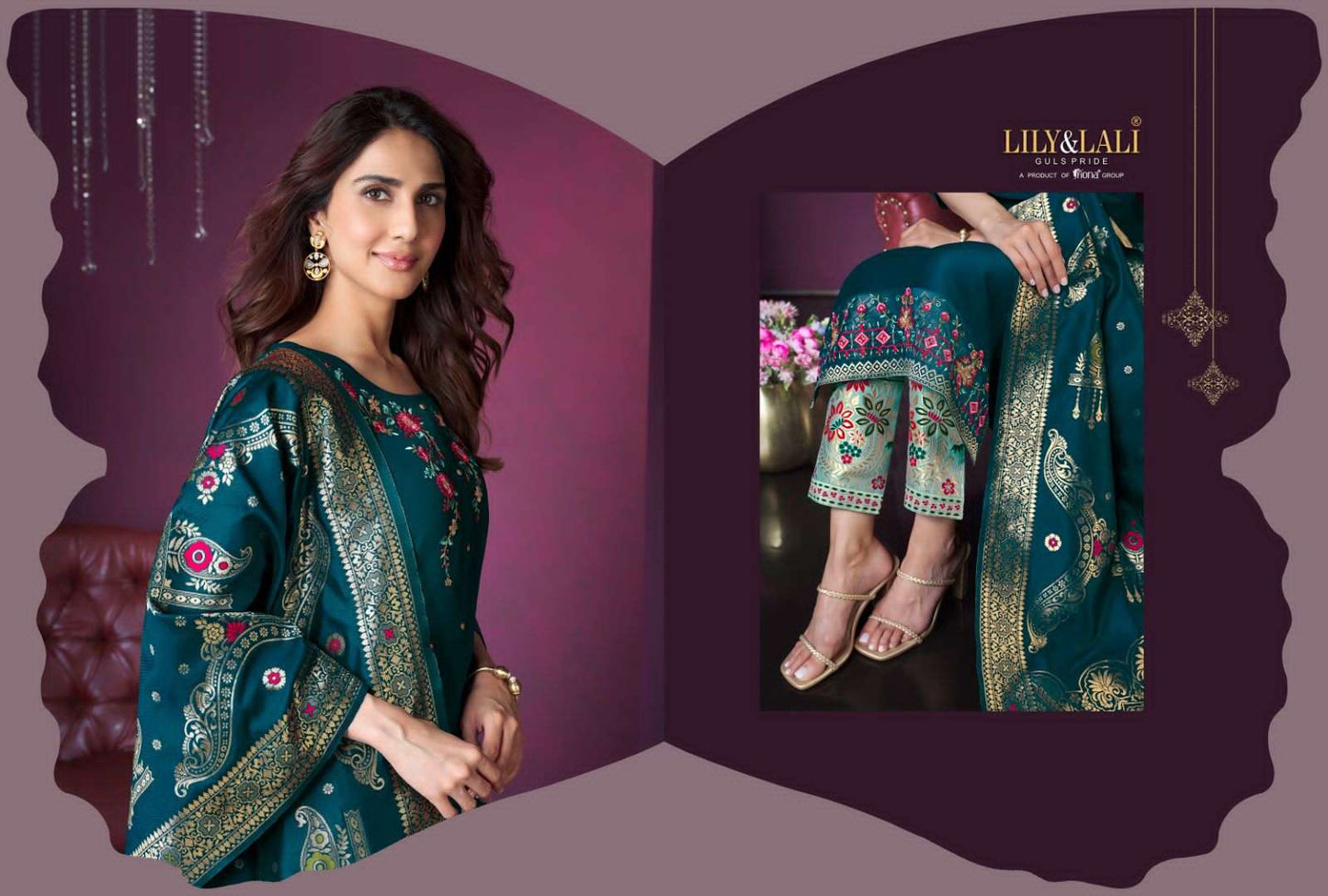 Meenakari Vol 3 By Lily & Lali Designer Party Wear Readymade Salwar Kameez