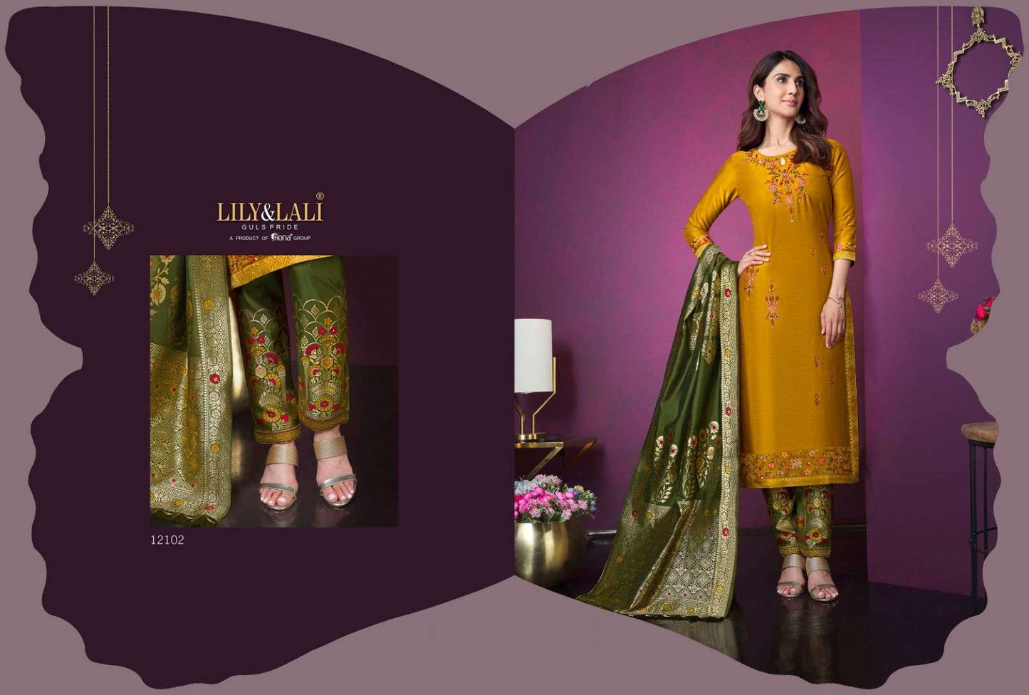 Meenakari Vol 3 By Lily & Lali Designer Party Wear Readymade Salwar Kameez