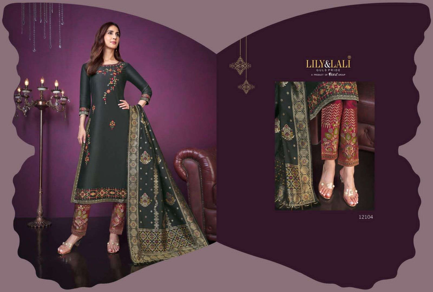 Meenakari Vol 3 By Lily & Lali Designer Party Wear Readymade Salwar Kameez