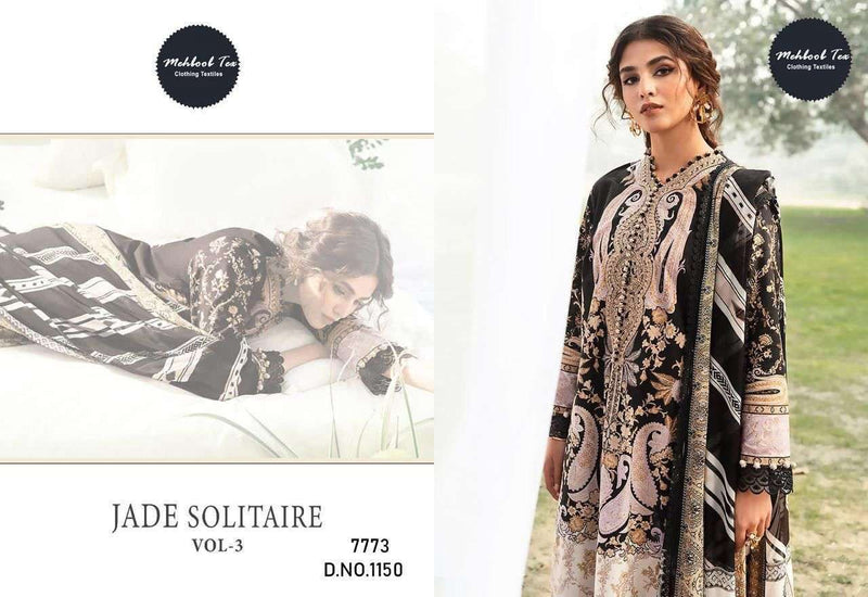 Mehboob Tex Jade Solitaire Vol 3 Pure Cotton Printed Salwar Suit