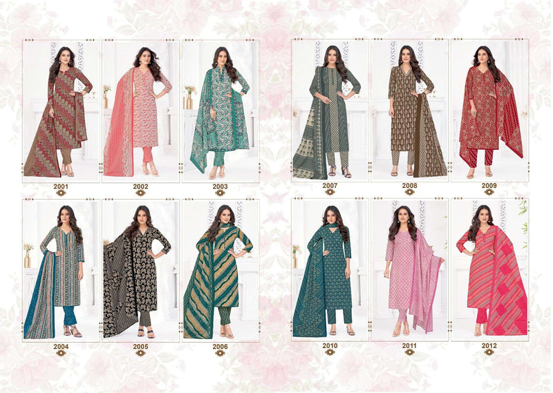 Mfc Purnima Vol 2 Cotton Printed Daily Wear Unstich Salwar Suit