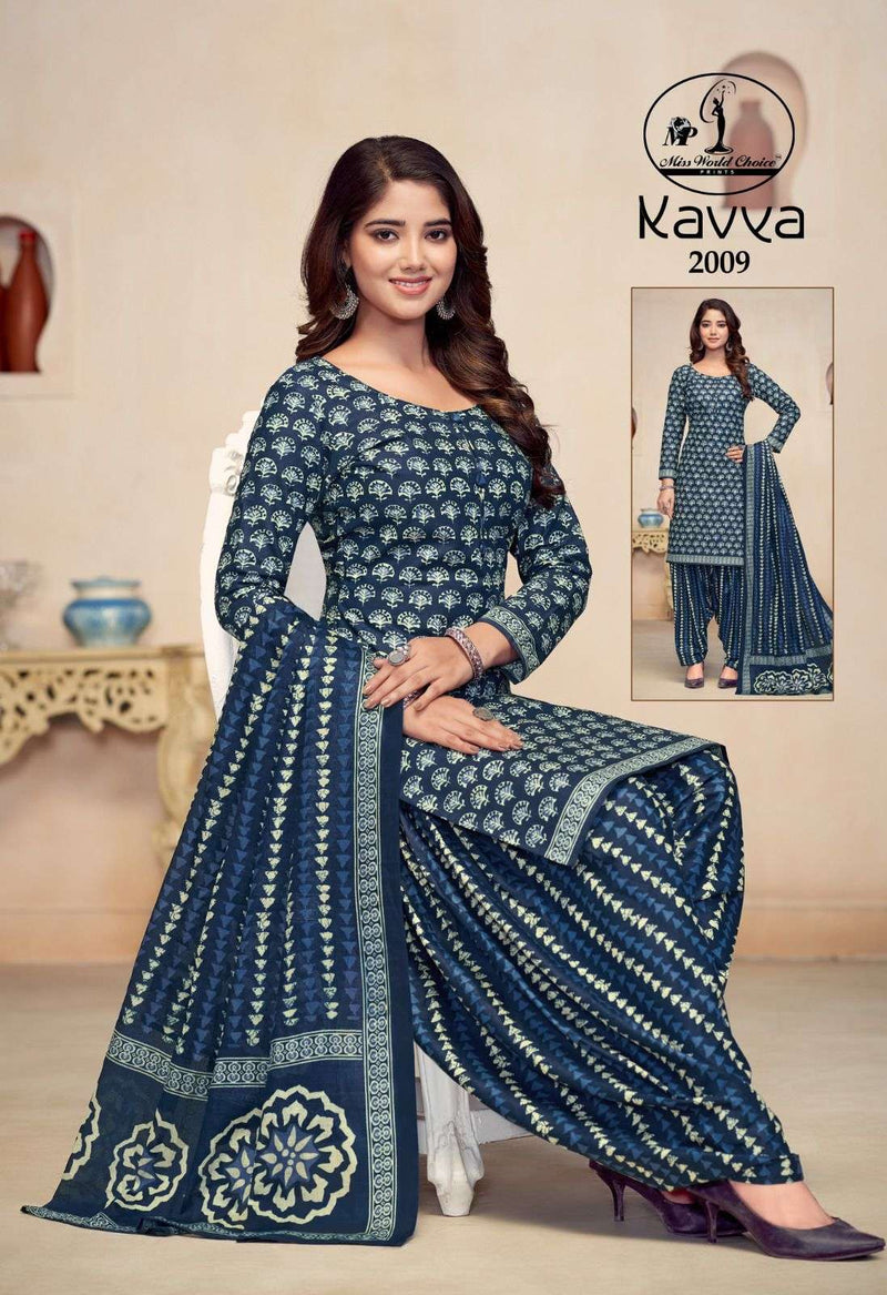 Miss World Kavya Vol 2 Cotton Daily Wear Salwar Suit Collection