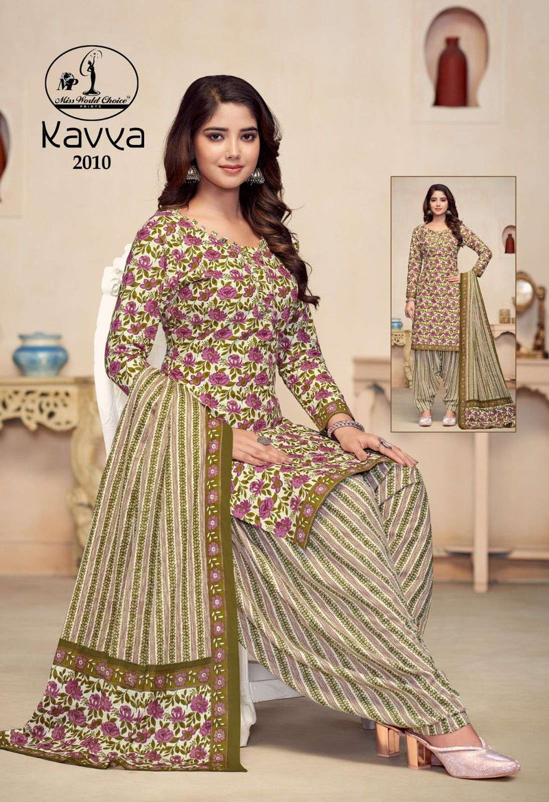 Miss World Kavya Vol 2 Cotton Daily Wear Salwar Suit Collection