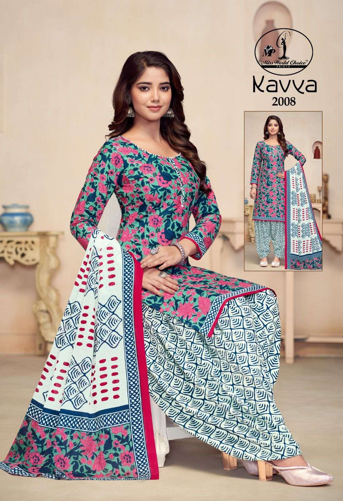 Miss World Kavya Vol 2 Cotton Daily Wear Salwar Suit Collection