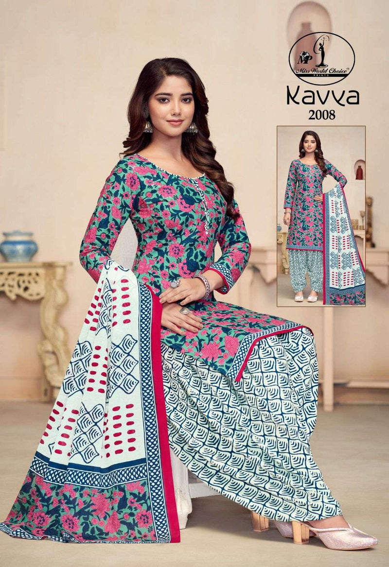 Miss World Kavya Vol 2 Cotton Daily Wear Salwar Suit Collection