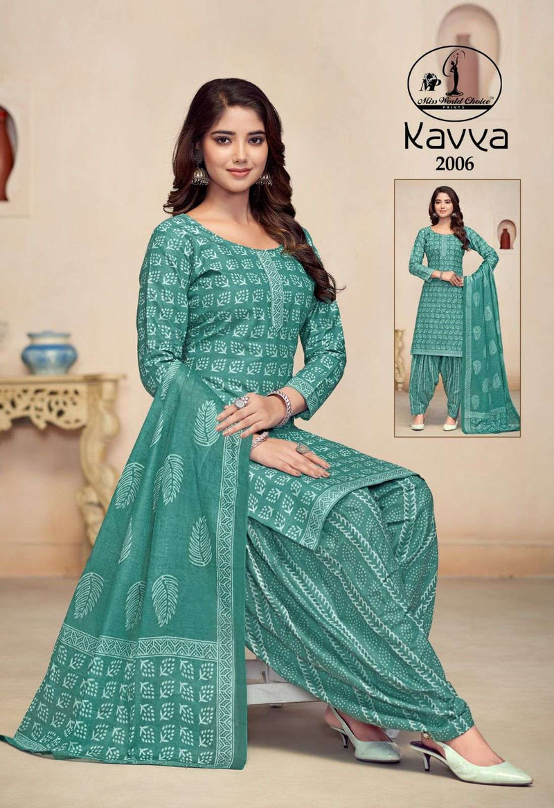 Miss World Kavya Vol 2 Cotton Daily Wear Salwar Suit Collection