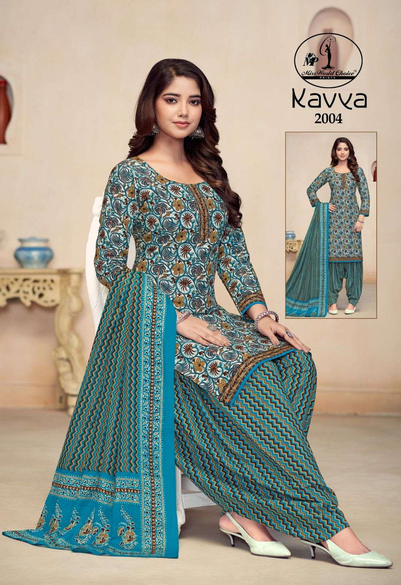 Miss World Kavya Vol 2 Cotton Daily Wear Salwar Suit Collection